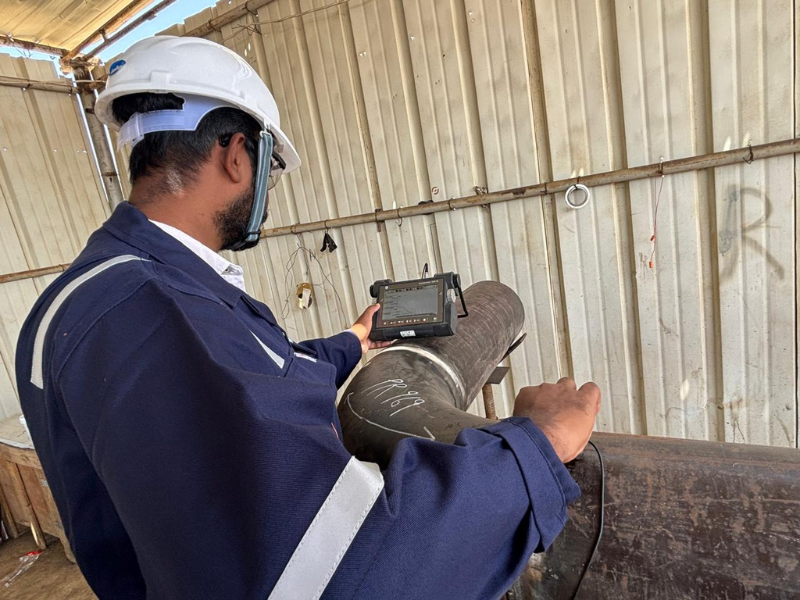 frequency analysis in wind turbine inspection